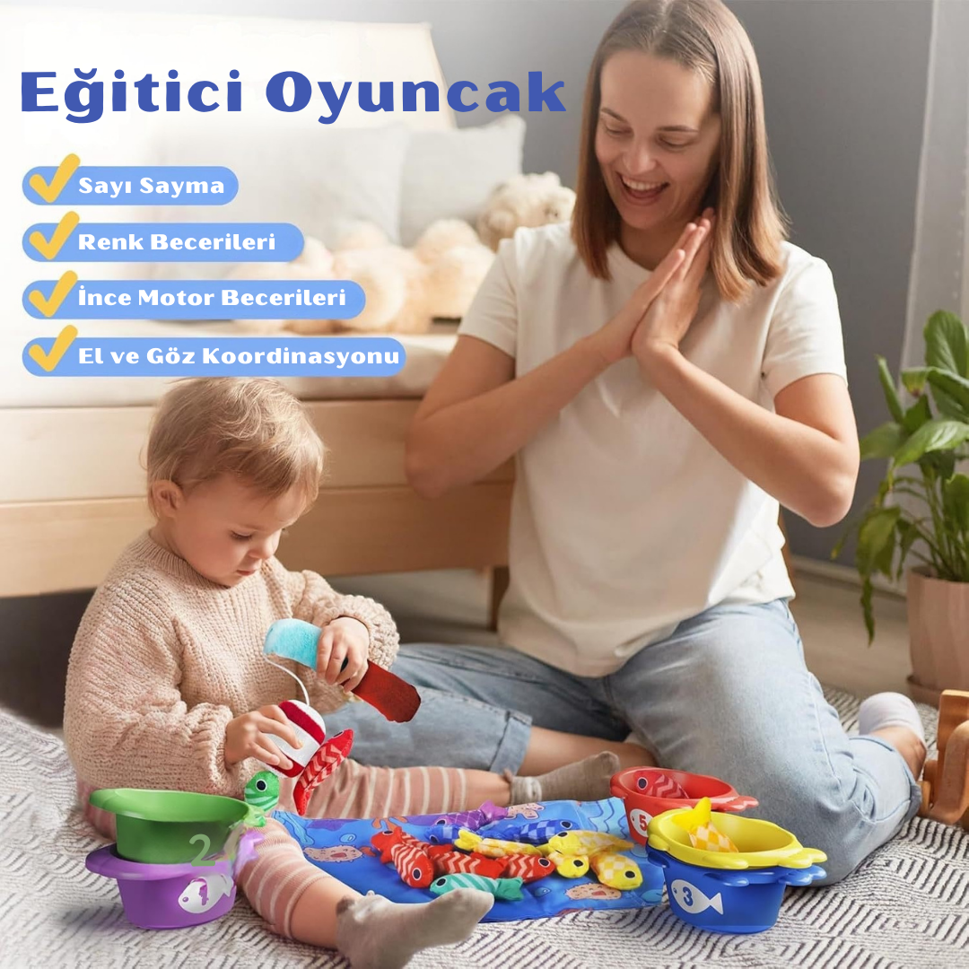 Montessori Balık Tutma Oyuncağı